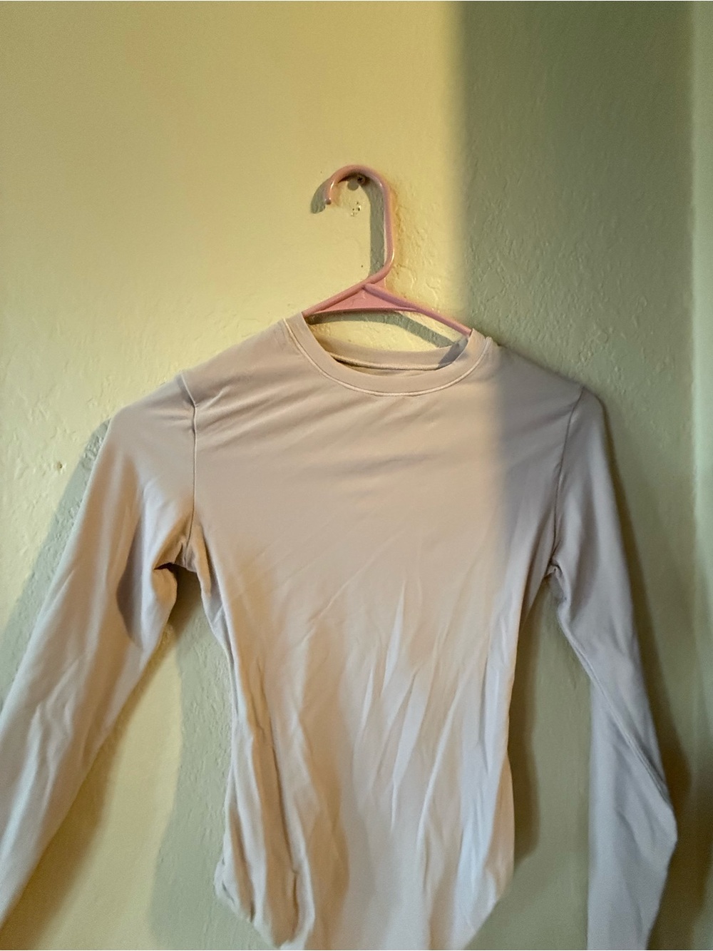 SKIMS Long Sleeve Crewneck bodysuit - Beige